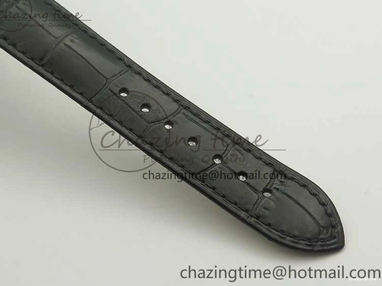 0427 Youthful De Ville Prestige Small Second TWF 1:1 Best Edition Blue Dial on Black Leather Strap MIYOTA 8035